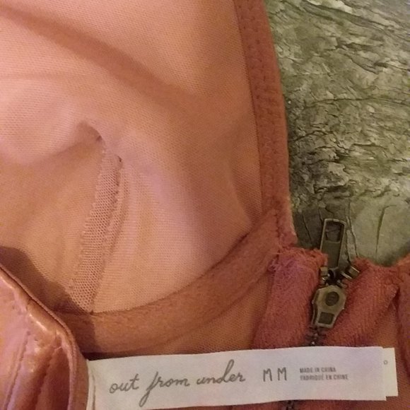 Urban Outfitters Brown Faux Leather Halter Top - Picture 8 of 8